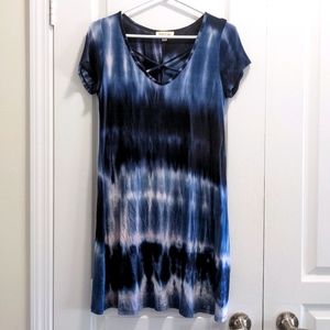 Rolla Coster Blue Tie-Dye Dress